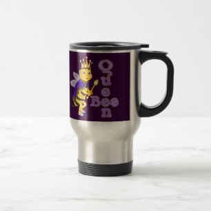 Funny Queen Bee Travel Mug
