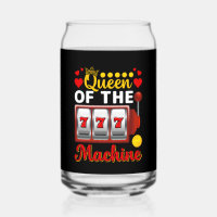 Funny Queen machine word art Casino gambling