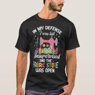 Funny Quilting Design For Women Girls Quilter Sewi T-Shirt