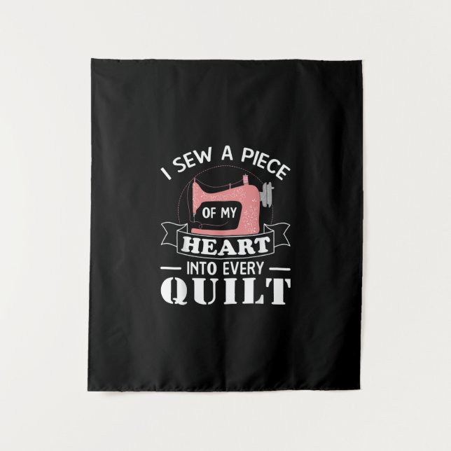 Funny Quilting Quilters Gifts Tapestry (Front)