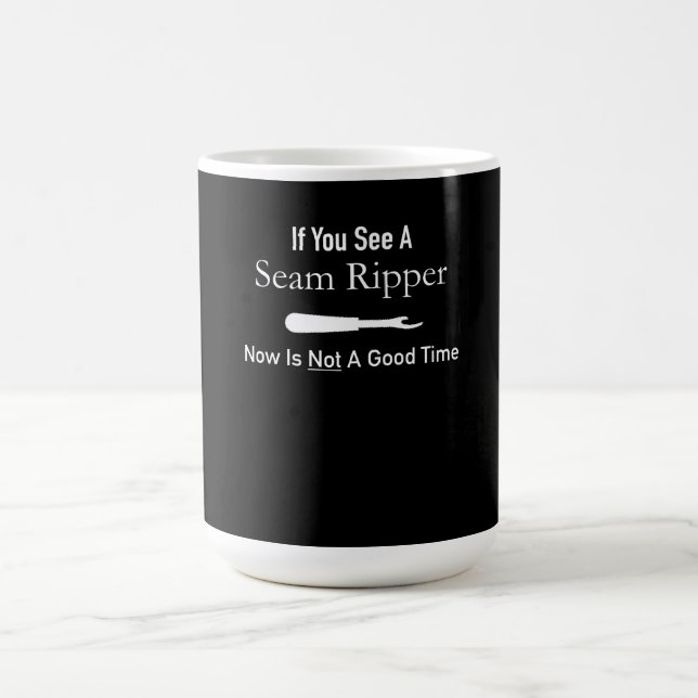 Funny Quilting Seamstress Gift Idea Quilting Coffee Mug (Center)
