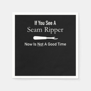 Funny Quilting Seamstress Gift Idea Quilting Napkin