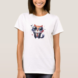 Funny quirky boss cat T-Shirt