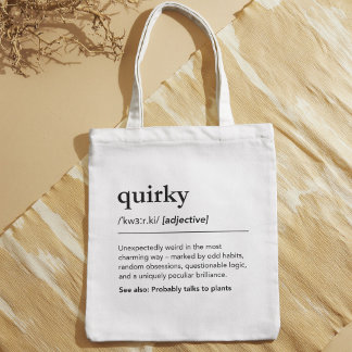 Funny Quirky Definition Friend Gift  Tote Bag