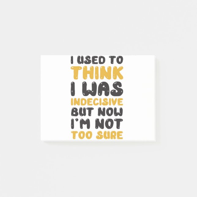 Funny Quotation Post-it Notes (Front)