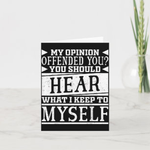 Funny Quote Card