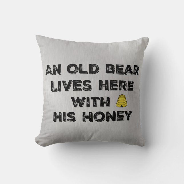 Funny Quote Couples Cushion (Front)