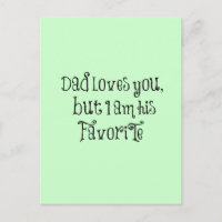 Funny Quote: Dad Loves You But