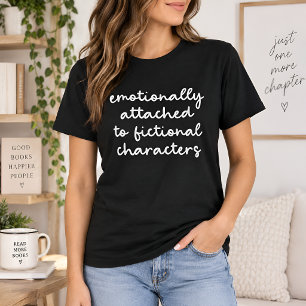 Funny Quote for Book Lovers Modern Script T-Shirt