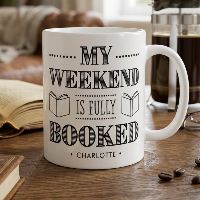 Funny Quote For Book Lovers Personalised  Coffee Mug (Creator Uploaded)