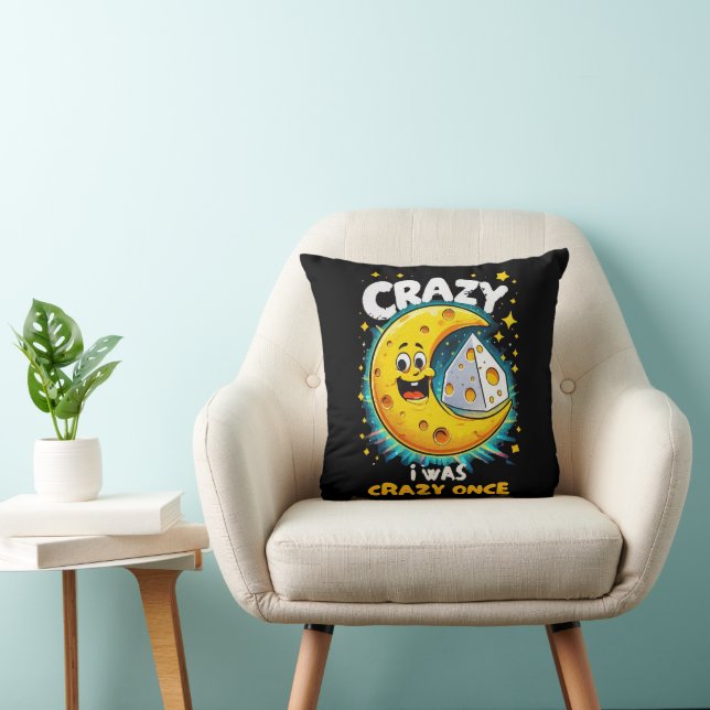 Funny quote for cheese lovers cushion (Chair)
