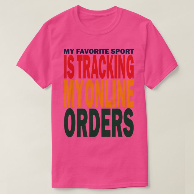 Funny Quote For Shopping Addict  T-Shirt (Design Front)