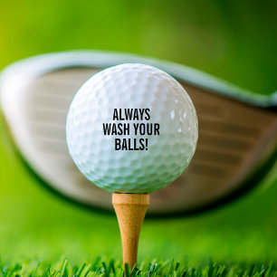 Funny Quote Golf Balls