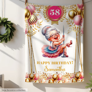 Funny Quote Grandma Blanket Personalised Gift