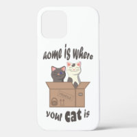 Funny quote Home is where your cat is