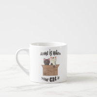 Funny quote Home is where your cat is