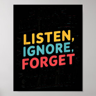Funny Quote Humourous Multitask Funny Saying Poster