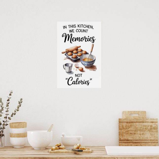 Funny Quote Kitchen Poster (Kitchen)