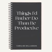 Funny Quote Lazy Procrastination Personalised