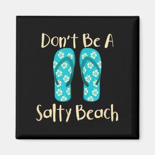 Funny Quote Summer Vacation Vacay Mode Beach Sanda Magnet