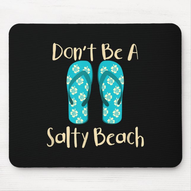 Funny Quote Summer Vacation Vacay Mode Beach Sanda Mouse Pad (Front)