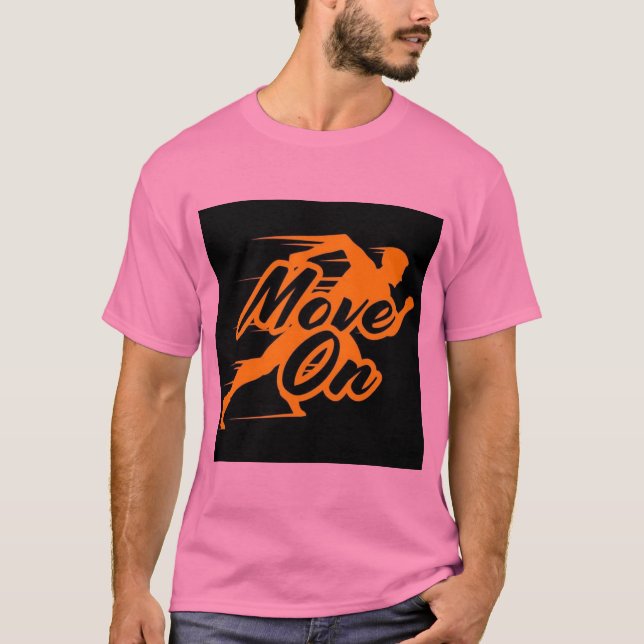 Funny Quote T-Shirt – Bold Typography" (Front)