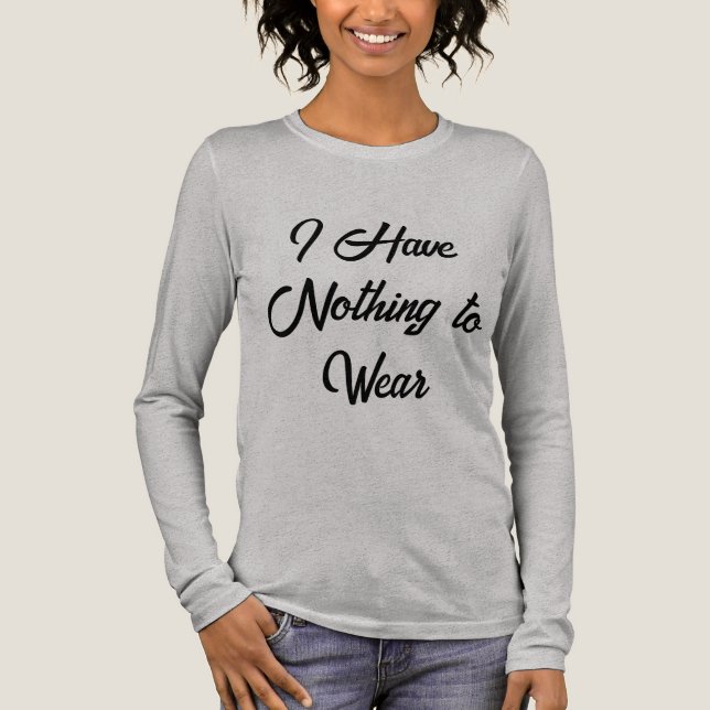 Funny Quote Women's Bella+Canvas  Tri-Blend Shirt (Front)