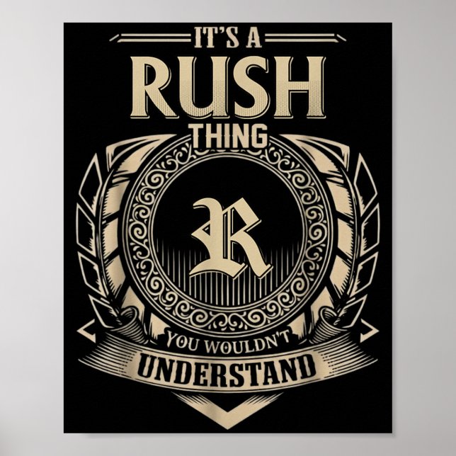 Funny Quotes A Ruhing Wouldnt Understand Meme Poster (Front)