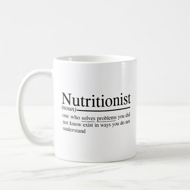 funny quotes for Nutritionist  Coffee Mug (Left)