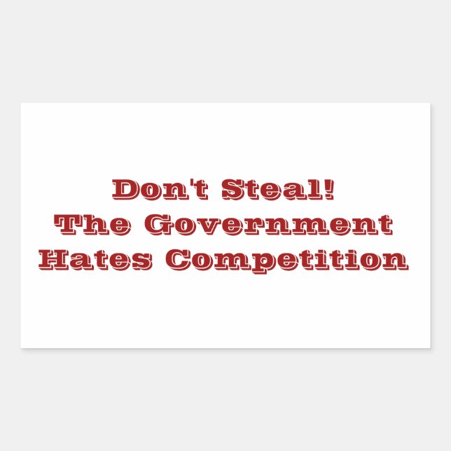 Funny Quotes for Rectangle Stickers (Front)