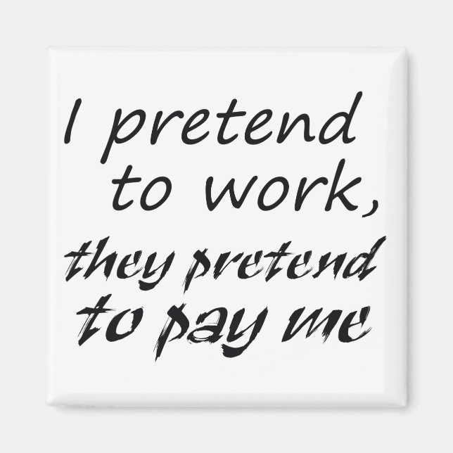 Funny quotes fridge magnets humour fun office gift (Front)