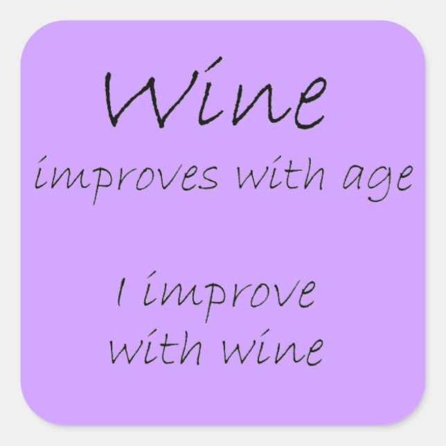 Funny quotes gifts humour stickers birthday gift (Front)