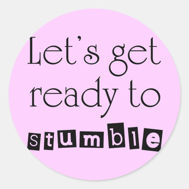 Funny quotes gifts humour stickers birthday gift (Front)