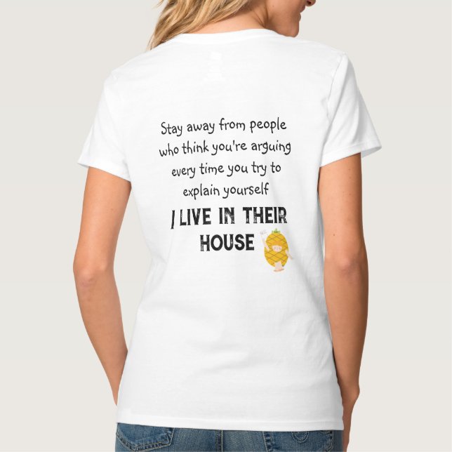 Funny Quotes, Graduation, Congratulations T-Shirt (Back)