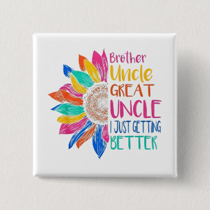 funny quotes humour dad jokes 15 cm square badge