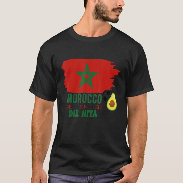 Funny Quotes MOROCCAN DIR NIYA O SIRR T-Shirt (Front)