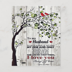 Funny Quotes To Husband Gift For Man Flyer