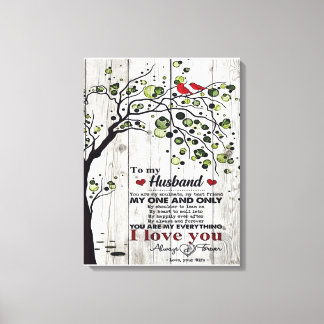 Funny Quotes To Husband | Present For Husband | Canvas Print