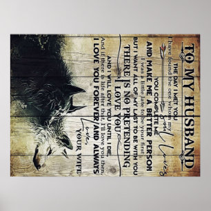 Funny Quotes To Husband   Present For Husband   Poster