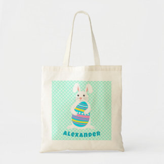 Funny Rabbit Easter Egg Hunt personalised  Tote Bag