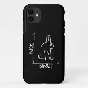 Funny Rabbit or Duck, wildlife animal diptyc Case-Mate iPhone Case