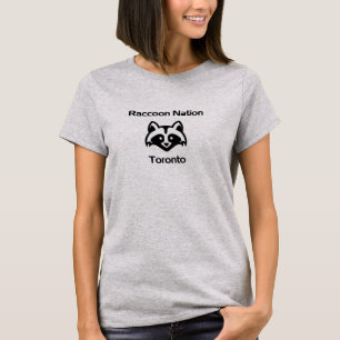 Funny Raccoon Nation Toronto Light-Monotone T-Shirt