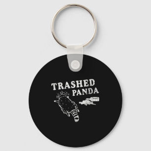 Funny Raccoon,trashed Panda For Him Men, Women  Key Ring