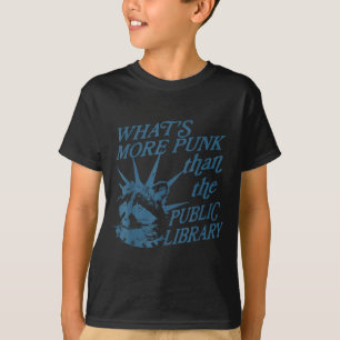 Funny racoon book lover what's more punk T-Shirt