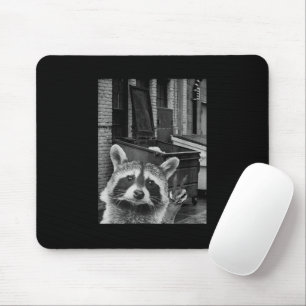 Funny Racoon Selfie Racoon Funny Racoon Mouse Pad