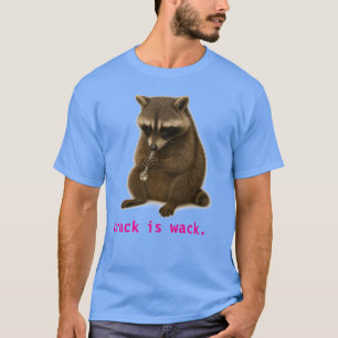 Funny Racoon Smoking A Pipe Shirt