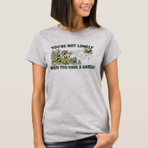 Funny Racoon Urban Gardening Cottagecore Retro
