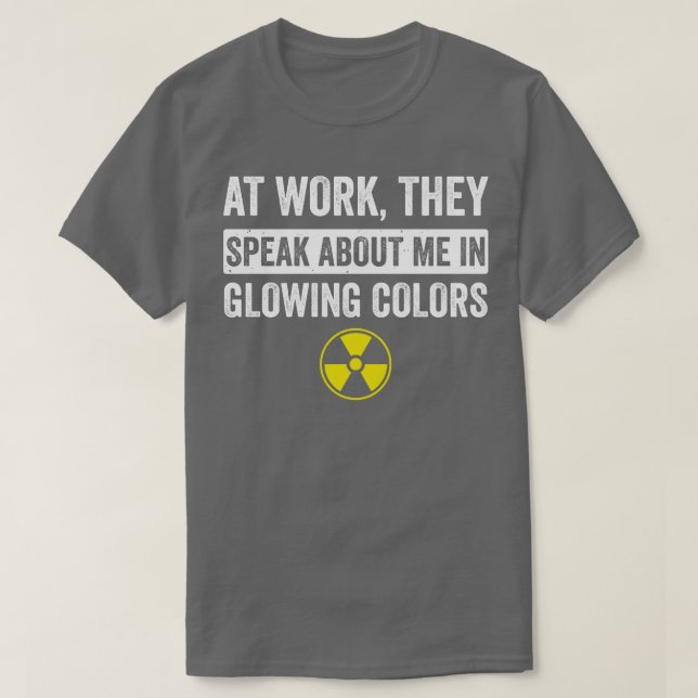 Funny Radiology Tech XRay Rad Tech Speak about me  T-Shirt (Design Front)