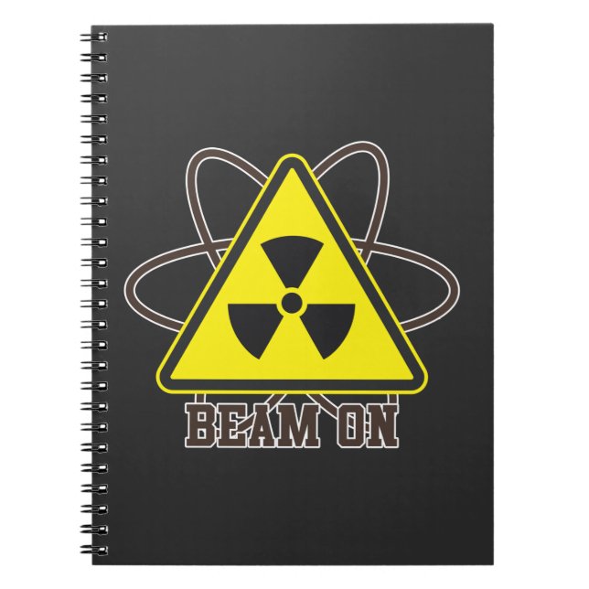 Funny Radiology Xray Radiation Rad Tech Notebook (Front)