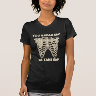 Funny Radiology Xray Skeleton Rad Technologist T-Shirt